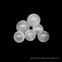 polypropylene hollow floatation ball chemical packing for water treatment